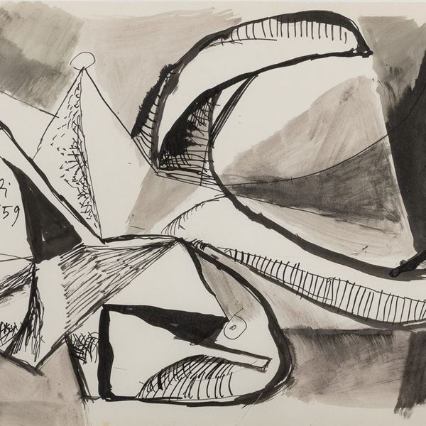 TECNICA MISTA DI CLAUDIO CINTOLI, 1959