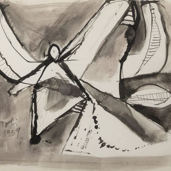 TECNICA MISTA DI CLAUDIO CINTOLI, 1959