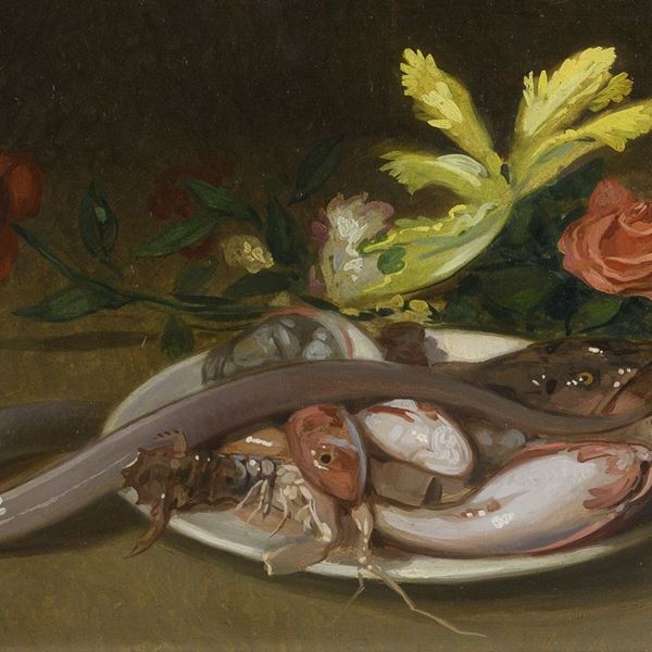 DIPINTO NATURA MORTA DI RICCARDO TOMMASI FERRONI