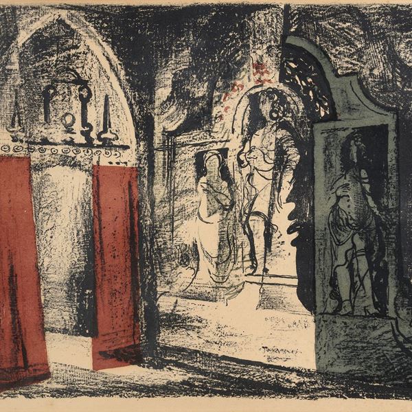 LITOGRAFIA DI JOHN PIPER