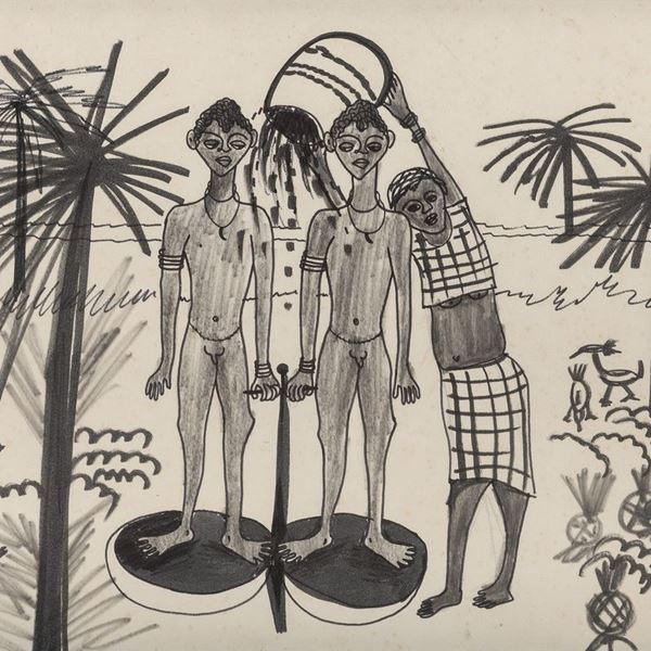 TECNICA MISTA DI BERTINA LOPES, 1969