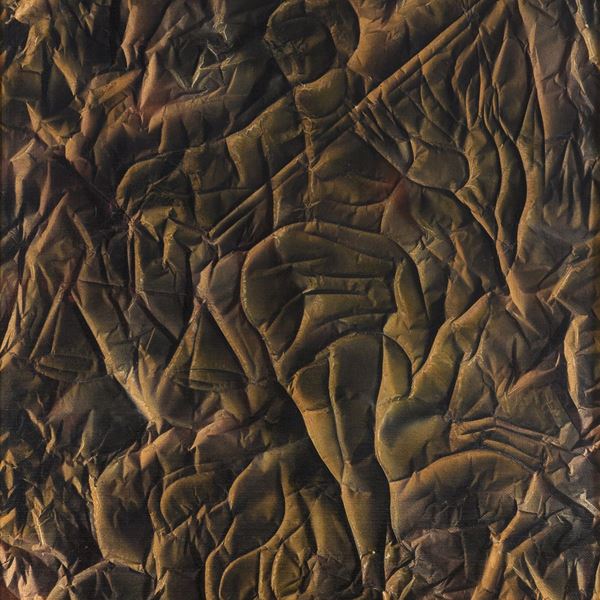 DIPINTO LA BILANCIA DI FRANCO MUZZI, 1961