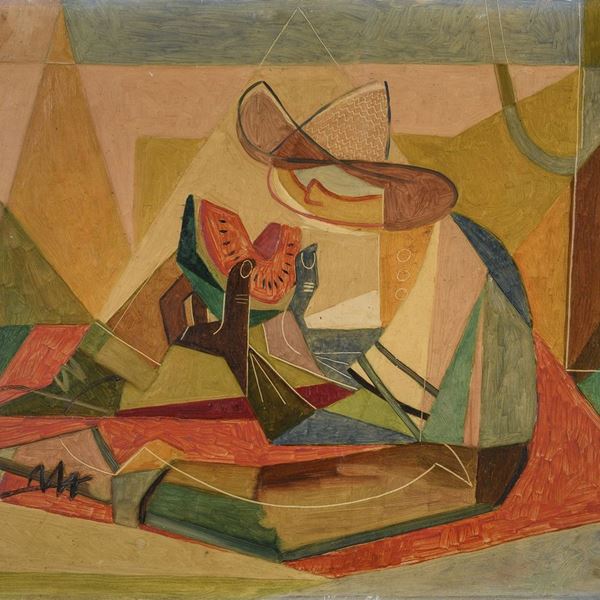 DIPINTO DI PROFERIO GROSSI, 1952