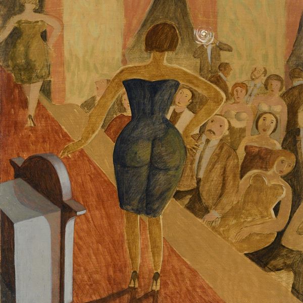 DIPINTO LA PASSARELLA DI ALBERTO GALLERATI