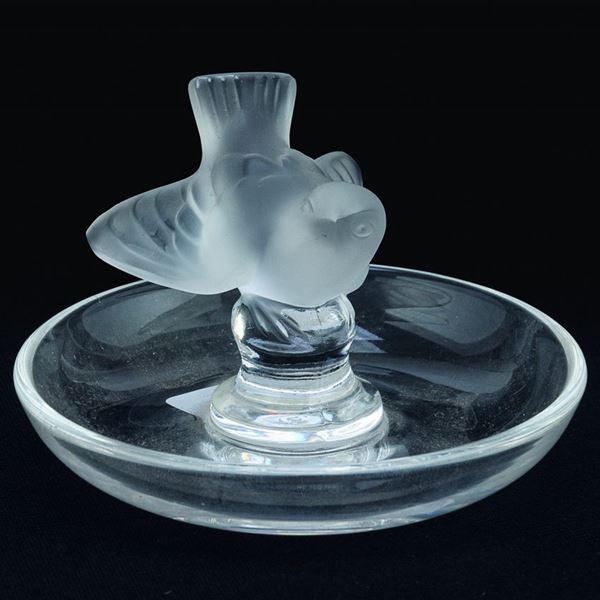 POSACENERE IN CRISTALLO, LALIQUE ANNI '90