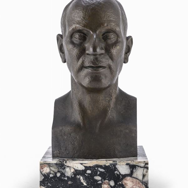 BRONZO EPIMACO LOMBARDI DI AROLDO BELLINI