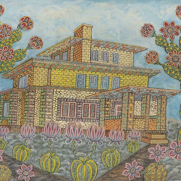 DIPINTO DI JAN PLASKOCINSKI, 1969