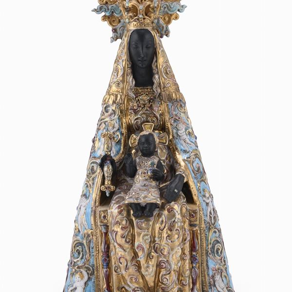 CERAMICA MADONNA NERA DI EUGENIO PATTARINO