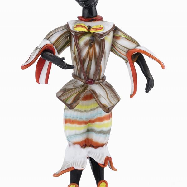 STATUINA DI MORO, CENEDESE MURANO 1972