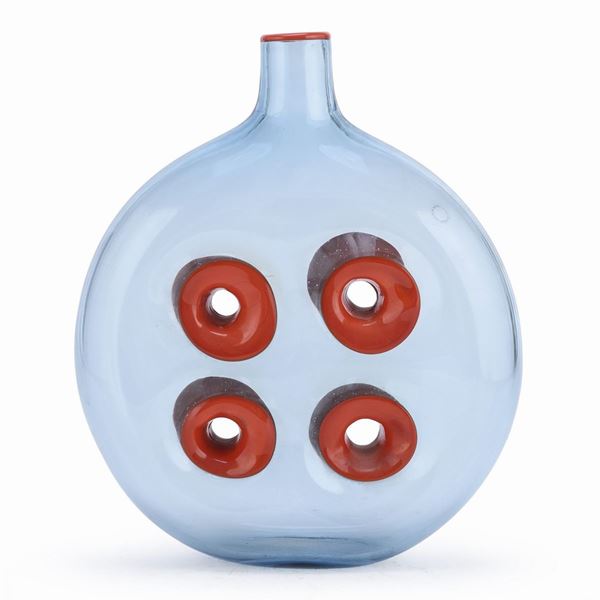 VASO DI FULVIO BIANCONI PER VENINI, MURANO 2000