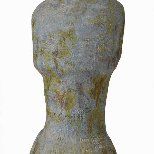 GRANDE VASO IN MAIOLICA DI NINO CARUSO, 1963