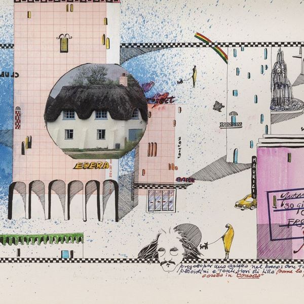 TECNICA MISTA E COLLAGE DI MAURIZIO ARCHILLETTI