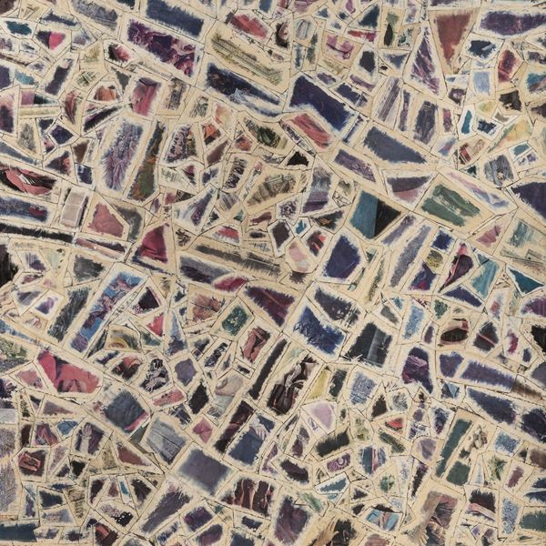 TECNICA MISTA E COLLAGE DI BRUNO DEL GAIZO, ANNI '80