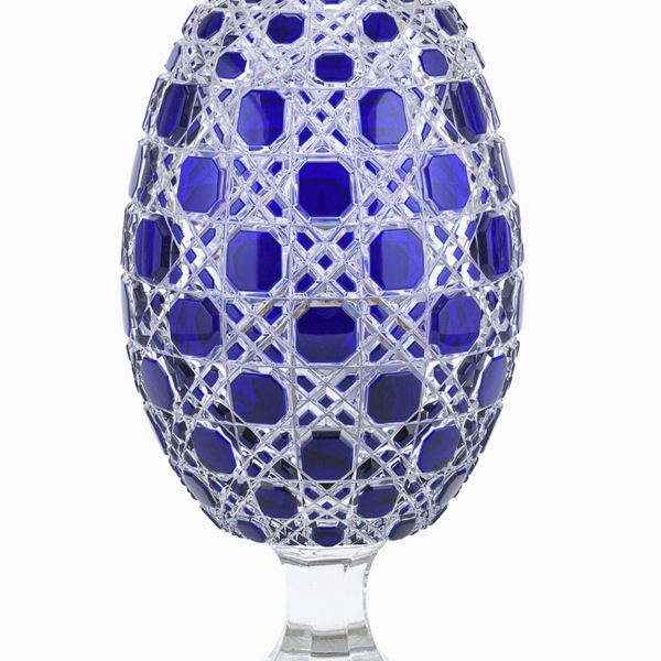 VASO POTICHE IN CRISTALLO FABERGÉ