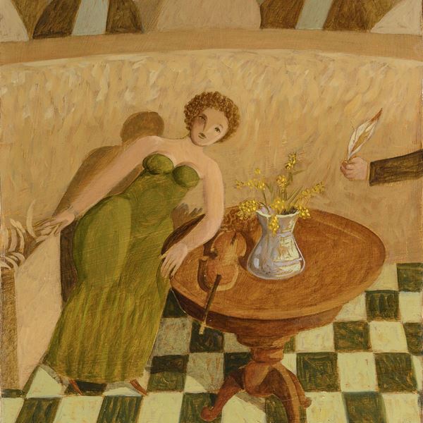 DIPINTO L'OFFERTA DI ALBERTO GALLERATI