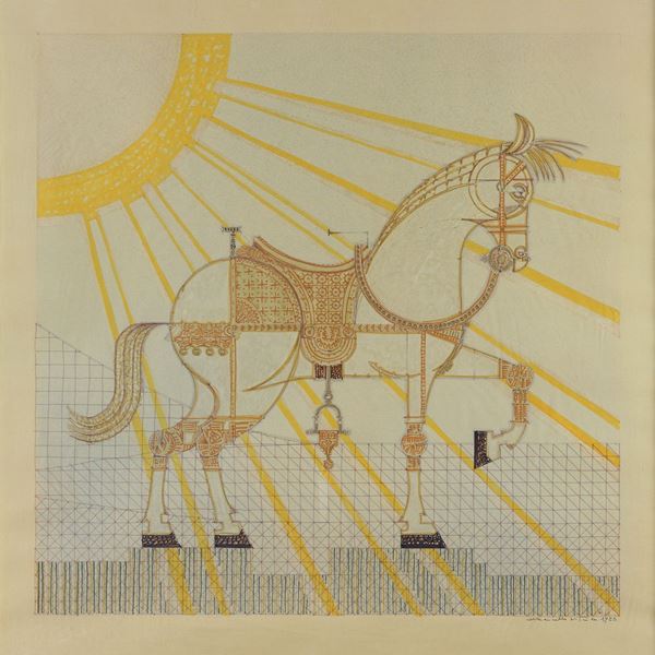 TECNICA MISTA CAVALLO, 1985