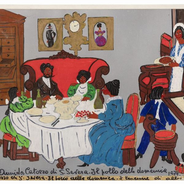 DIPINTO DI ARMIDA CATOZZO, 1974