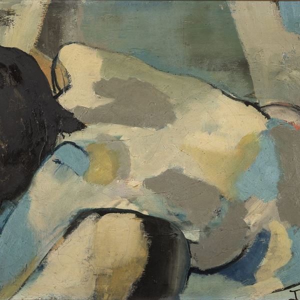 DIPINTO NUDO DI DONNA DI JALE YASAN
