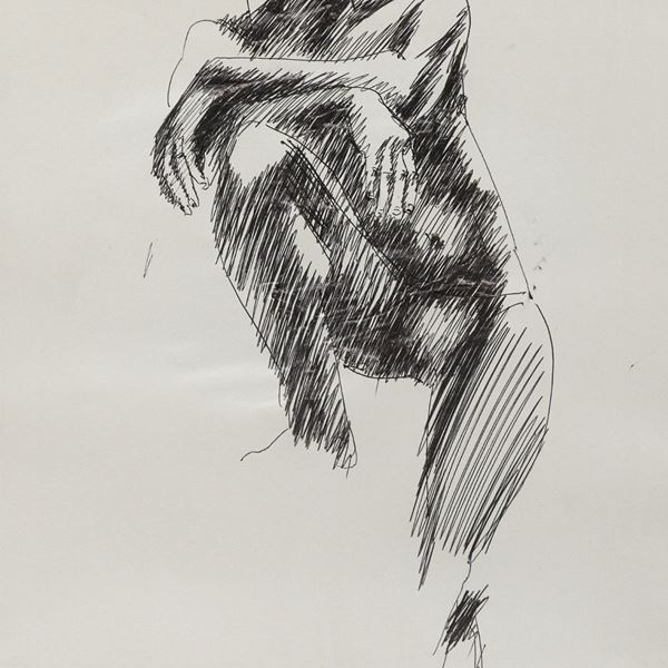 DISEGNO NUDO IN PIEDI, 1973