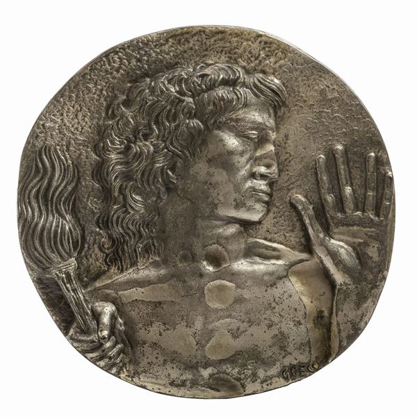 MEDAGLIA DI EMILIO GRECO PER IL C.O.N.I.