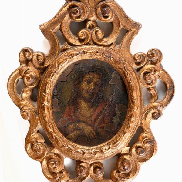 MINIATURA ECCE HOMO DEL SEICENTO