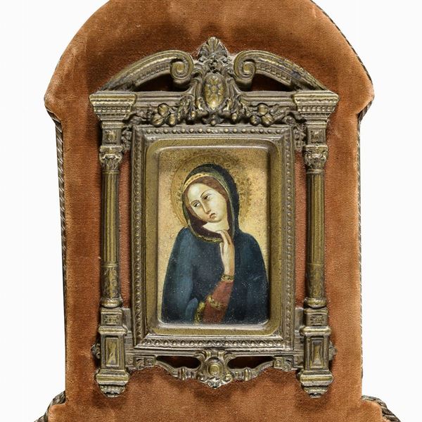 MINIATURA VERGINE DA SIMONE MARTINI