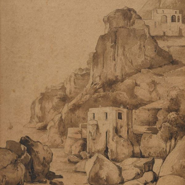 DISEGNO SCOGLIERA DI GIOVANNI GIORDANO LANZA
