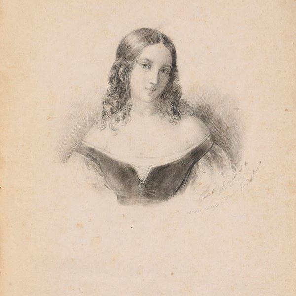 ACQUERELLO FANCIULLA F.TO GIULIETTA SCHIAVONI