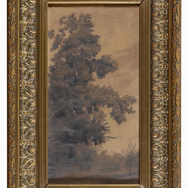 ACQUERELLO ALBERO DI ALESSANDRO CASTELLI