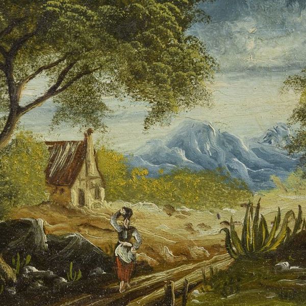 COPPIA DI DIPINTI PAESAGGI