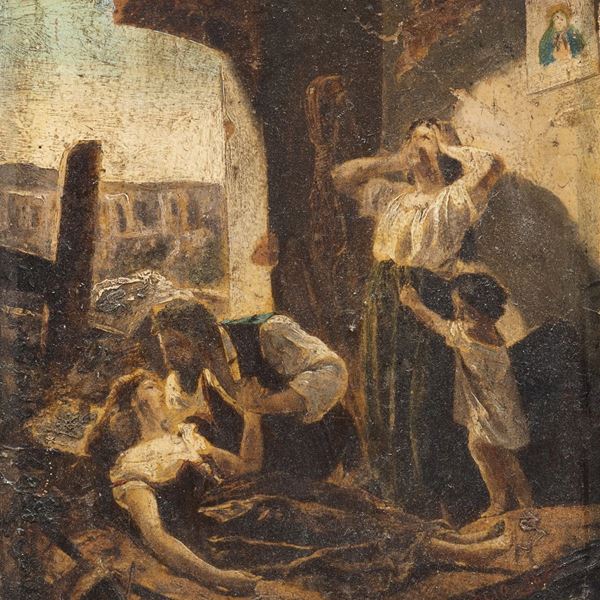 DIPINTO CASAMICCIOLA 1888
