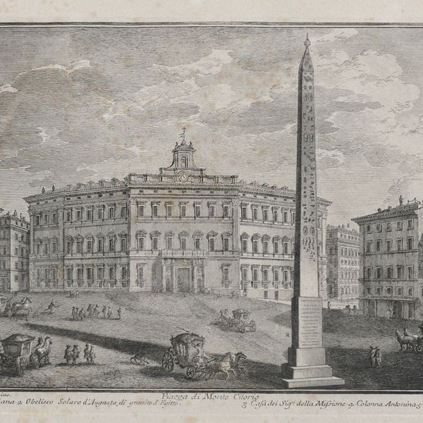 INCISORE ITALIANO, FINE XIX SECOLO