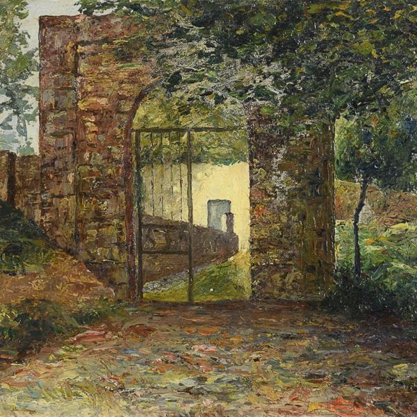 GIARDINO CON CANCELLO F.TO JACOPINI