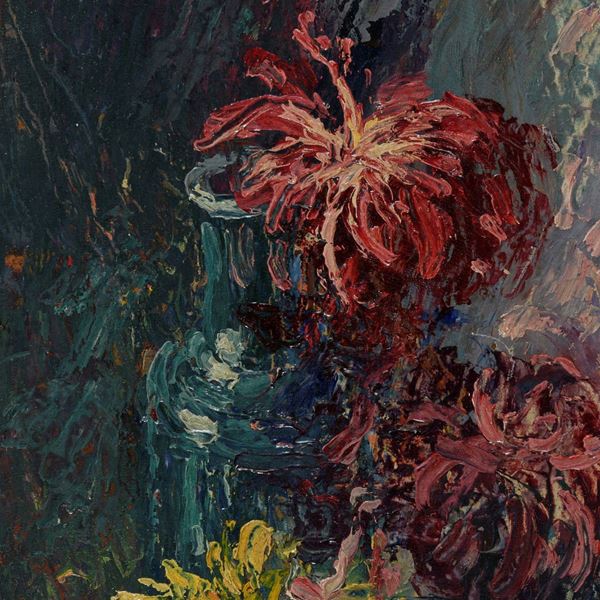 DIPINTO ANEMONI DI MARIO CAPUZZO