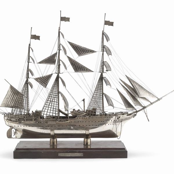 MODELLO DEL VELIERO AMERIGO VESPUCCI, FALSINI FIRENZE