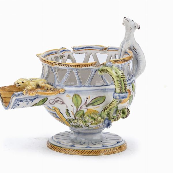 VERSATOIO IN MAIOLICA, CASTELLI