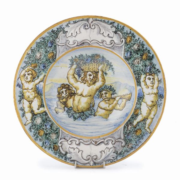 FONDINA IN MAIOLICA, CASTELLI