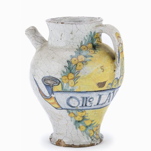 VERSATOIO IN MAIOLICA, CASTELDURANTE