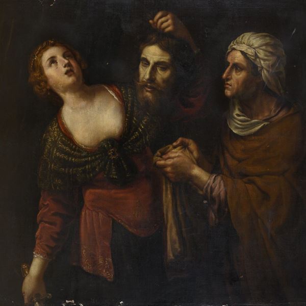 DIPINTO GIUDITTA DI PITTORE CARAVAGGESCO LOMBARDO