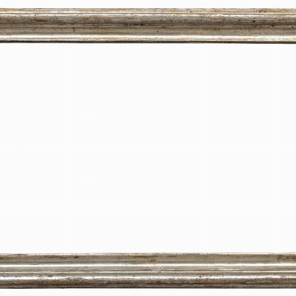 CORNICE IN LEGNO ARGENTATO