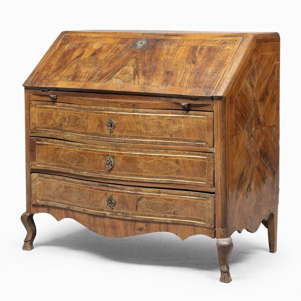 RIBALTA IN LEGNO DI CARRUBBO, SICILIA XVIII SECOLO