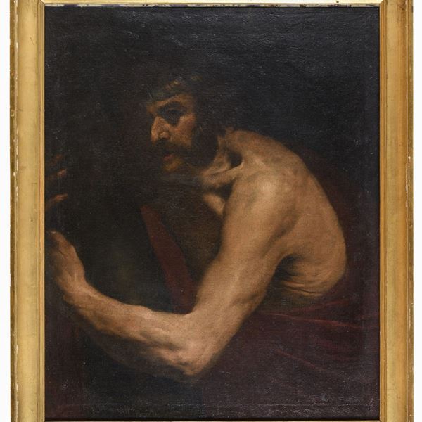 DIPINTO SANSONE DI LUCA BORZONE