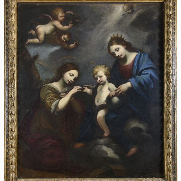 MATRIMONIO MISTICO DI SANTA CATERINA, BOTTEGA DI SIMONE PIGNONI