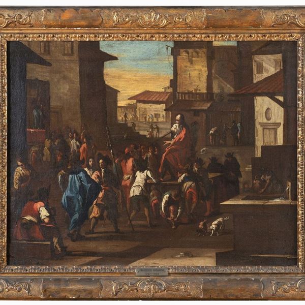 DIPINTO L'INDOVINO ATTRIBUITO A FRANCESCO CASANOVA