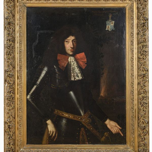 RITRATTO DI MARTIN ABEL VON UND ZU ALBENGURG DI PITTORE TEDESCO