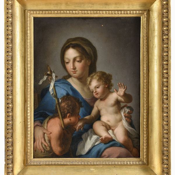 MADONNA CON IL BAMBINO E SAN GIOVANNINO DI FRANCESCO TREVISANI