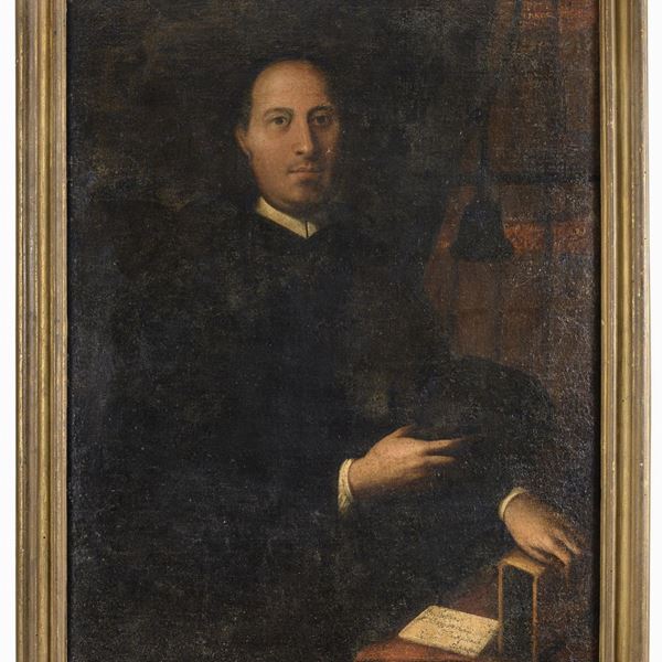 RITRATTO DI ABATE DELL'ABBAZIA DI MONTECASSINO, XVIII SECOLO