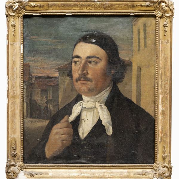 RITRATTO DI GENTILUOMO DEL XIX SECOLO