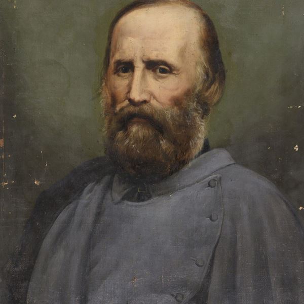 DIPINTO RITRATTO DI GIUSEPPE GARIBALDI