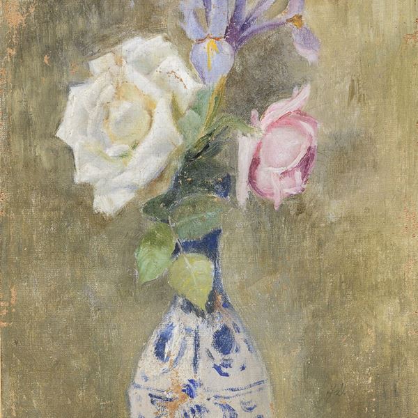 DIPINTO VASO DI FIORI DI FRANCESCO DE NICOLA